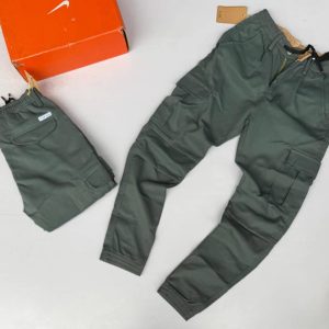 Grey Cargo Pants