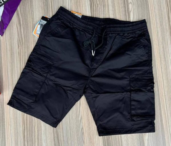 Black cargo Shorts
