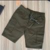 Green Cargo Shorts