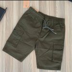 Green Cargo Shorts